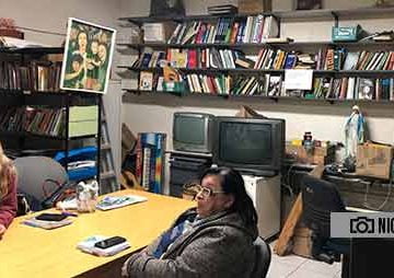 La biblioteca multifunción del Polideportivo de Nueva Chicago