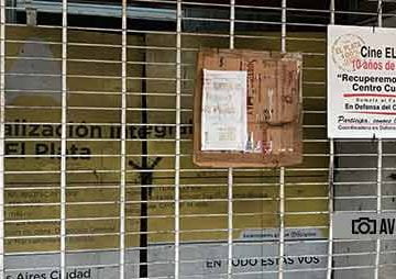 Piden la puesta en valor del Cine El Plata y sumarlo al Complejo Teatral porteño
