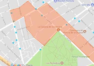 Parque Avellaneda: Estudiantes cortaron la calle en señal de apoyo al Cerámica 1