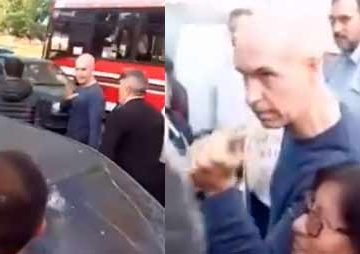 Mataderos: escrache a Rodríguez Larreta tras una reunión con vecinas