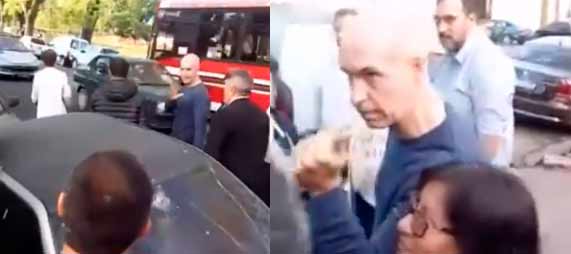 Mataderos: escrache a Rodríguez Larreta tras una reunión con vecinas