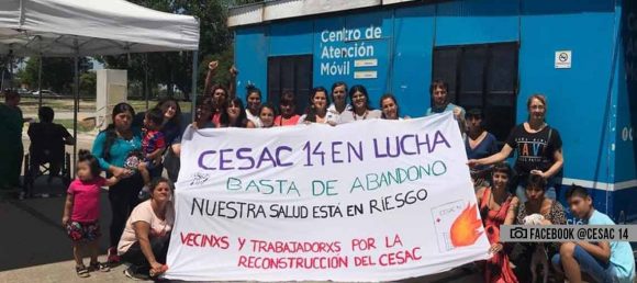 CESAC 14 en lucha