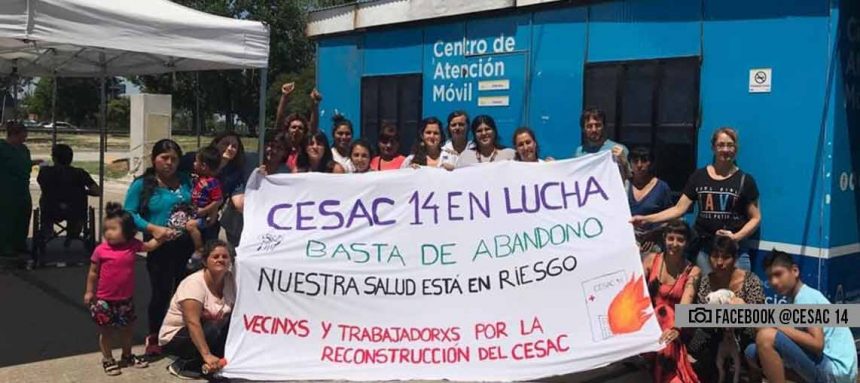 CESAC 14 en lucha