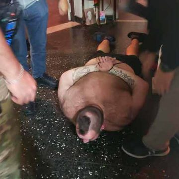 Arresto del acusado de incendio