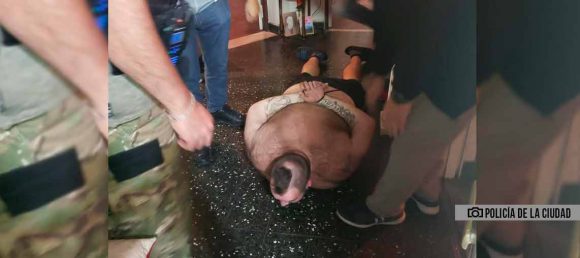 Arresto del acusado de incendio