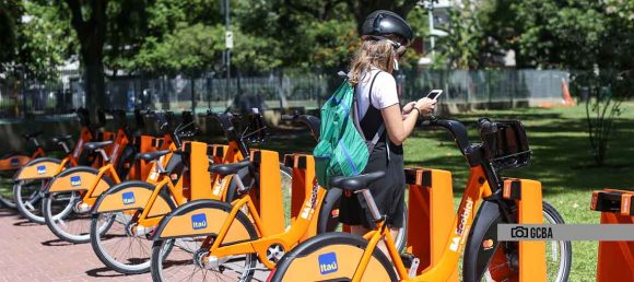Ecobici en Parque Avellaneda