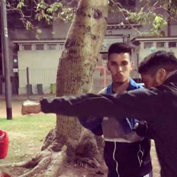Boxeo en el Parque Avellaneda