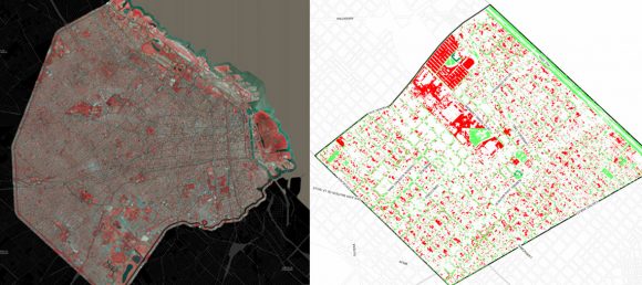 Mapearon las superficies verdes porteñas