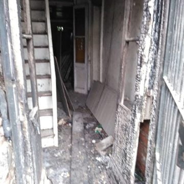 Parque Avellaneda: se incendió la Casa de la Reconquista