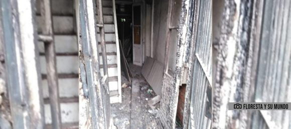 Parque Avellaneda: se incendió la Casa de la Reconquista