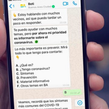 Lanzaron un chatbot para el seguimiento de los contactos estrechos