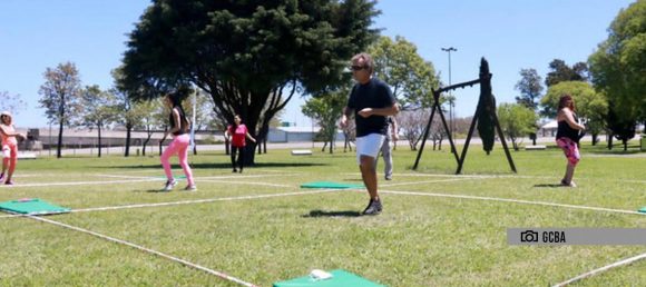 Clases de gimnasia gratuita en Parque Avellaneda