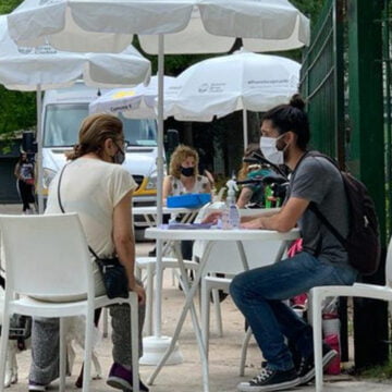 El Estado en tu Barrio y la Unidad de Testeo Móvil llegan a Mataderos