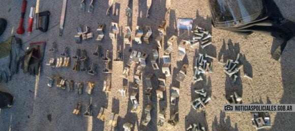 Capturaron en Mataderos a delincuentes que robaban elementos del tendido eléctrico