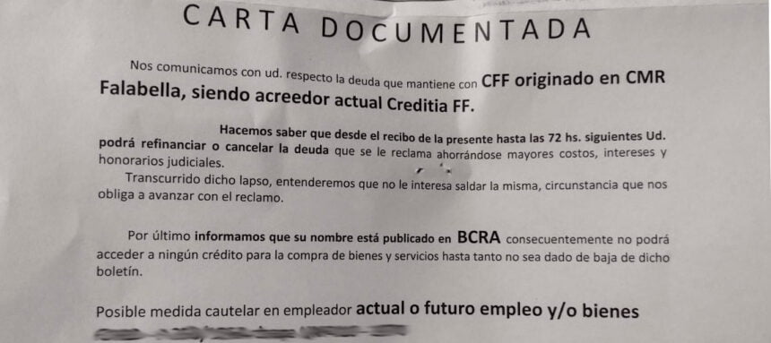 Denuncian modalidad de estafa que usa datos personales para confundir a los vecinos