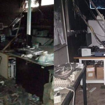 Se incendió el laboratorio del Hospital Santojanni