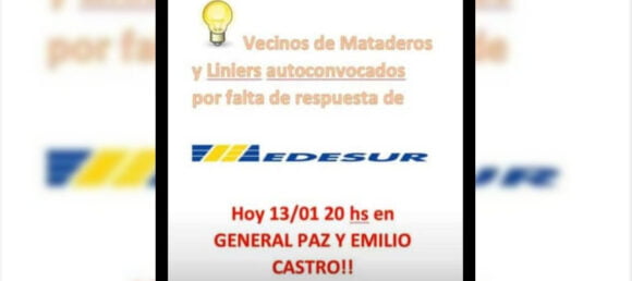 Cortes de luz en la Comuna 9: hablan los vecinos