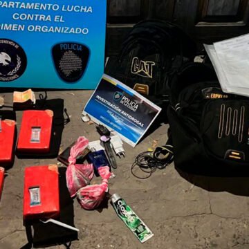 Detuvieron dealers con 4 kg de cocaína en Liniers