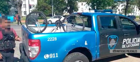 Mataderos: Fue detenido por intentar vender una bicicleta robada en redes