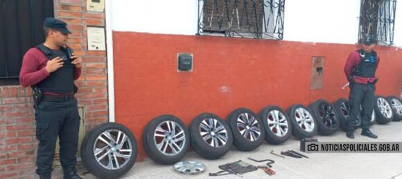 Parque Avellaneda: Cayó el “matrimonio roba ruedas”