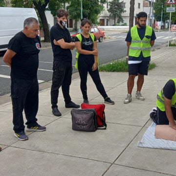 Charla gratuita de RCP en la Comuna 9