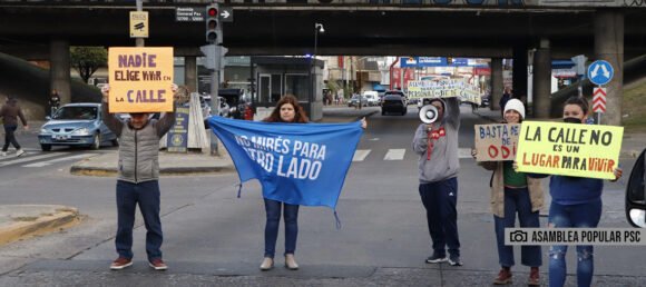 Se realizó la IV jornada de repudio a la violencia hacia las personas en situación de calle