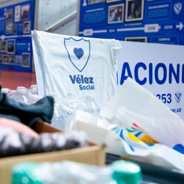 “Que nadie se quede afuera”: una nueva iniciativa solidaria de Vélez