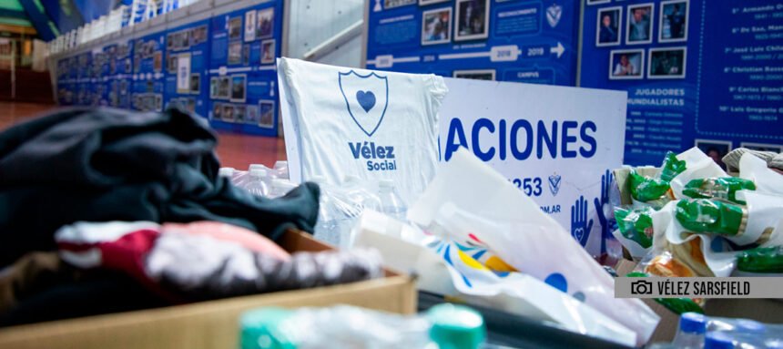 2364 “Que nadie se quede afuera”: una nueva iniciativa solidaria de Vélez