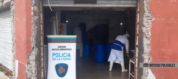 Clausuraron un frigorífico ilegal en Mataderos