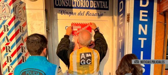 Liniers: Cerraron dos consultorios odontológicos sin habilitación