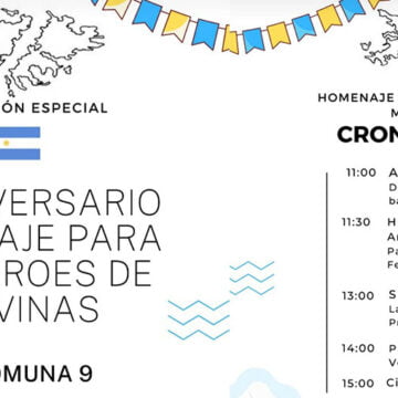 Se realizará un homenaje a los Veteranos y Caídos de Malvinas en Mataderos