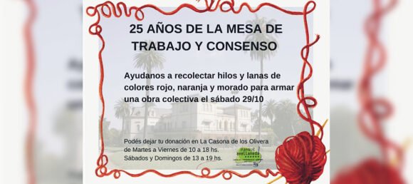 Parque Avellaneda: Se acerca el festejo por los 25 años de la Mesa de Trabajo y Consenso