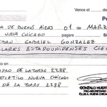 Chicago acusó a la ex dirigencia por el último embargo