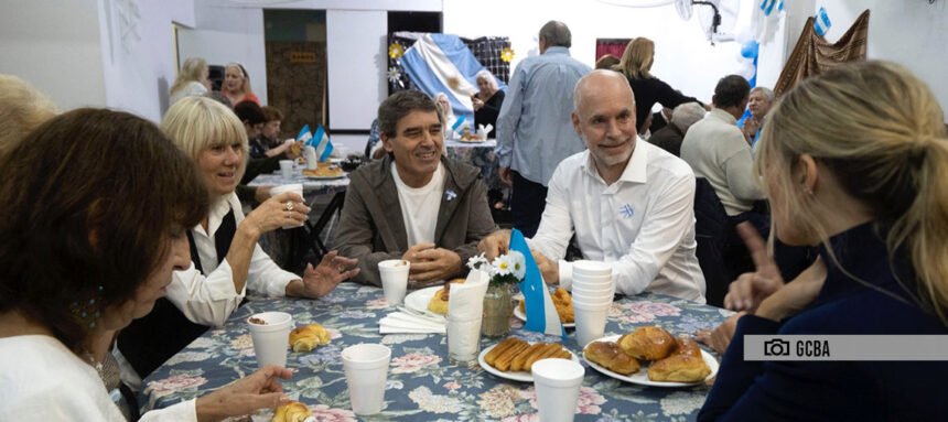 Rodríguez Larreta estuvo por Liniers y Mataderos