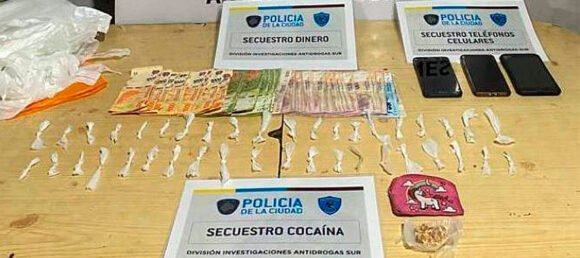 Detenidos y secuestro de drogas en el Barrio Cildáñez