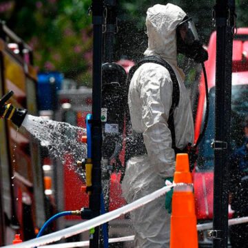 Alerta por derrame tóxico en un laboratorio de Mataderos