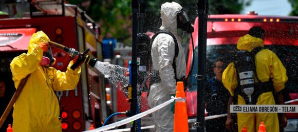 Alerta por derrame tóxico en un laboratorio de Mataderos