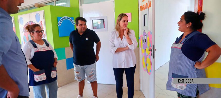 Muzzio se reunió con directivos de Centros de la Primera Infancia en Parque Avellaneda