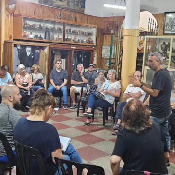 Sin noticias del gobierno, se reunieron los integrantes de la Unidad de Desarrollo del ex Mercado de Hacienda