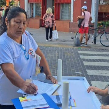 Comuna 9: El PRO juntó firmas en apoyo al proyecto de la Ley de Reiterancia