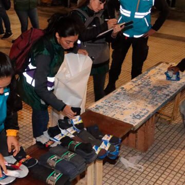Desalojaron una feria de vendedores ambulantes en Mataderos