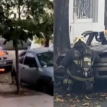 Explotó un auto estacionado en Liniers