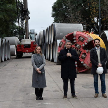Anunciaron obras hidráulicas que beneficiarán a vecinos de Parque Avellaneda