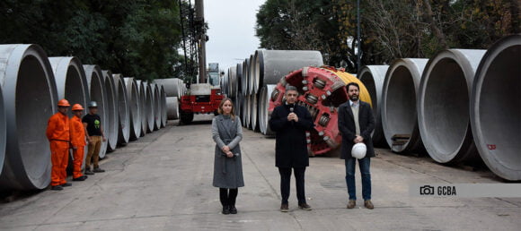Anunciaron obras hidráulicas que beneficiarán a vecinos de Parque Avellaneda