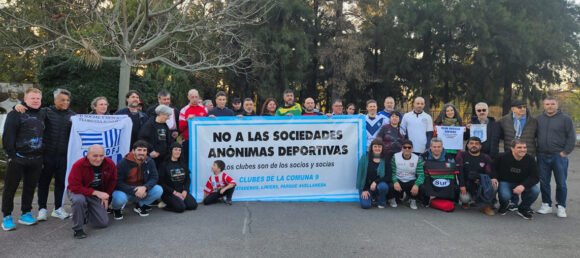 Los clubes de la Comuna 9 volvieron a decir “No a las SAD”