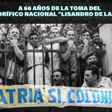 Homenaje por los 66 años de la toma del Frigorífico Lisandro de la Torre