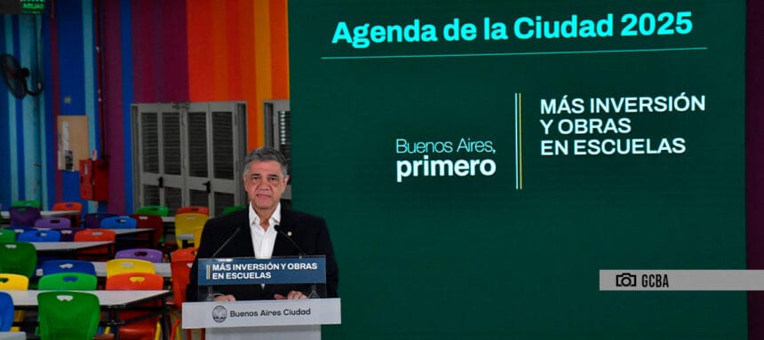 Desde el Polo de Mataderos, Jorge Macri anunció una “fuerte inversión en educación”