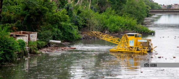 trabajos en el arroyo cildañez