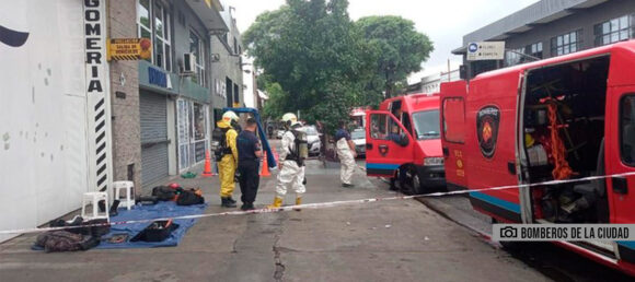 Evacuaron un frigorífico de Mataderos por una fuga de amoníaco