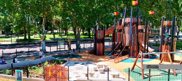 Realizaron reformas en plazas de la Comuna 9